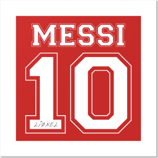 leo messi Posters and Art